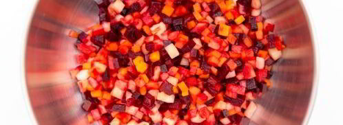 винегрет с грибами. Шаг 6