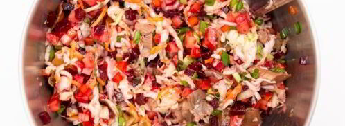 винегрет с грибами. Шаг 9