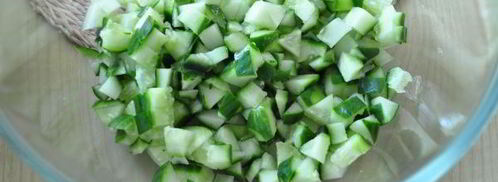зеленый салат. Шаг 2