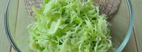 зеленый салат. Шаг 3