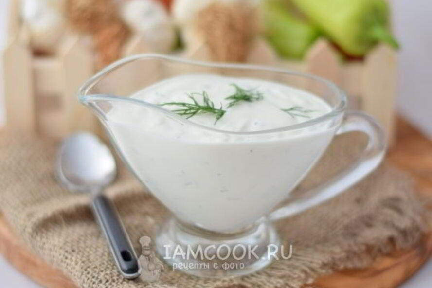 Рецепт чесночного соуса с майонезом