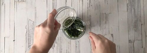 мятный соус. Шаг 4