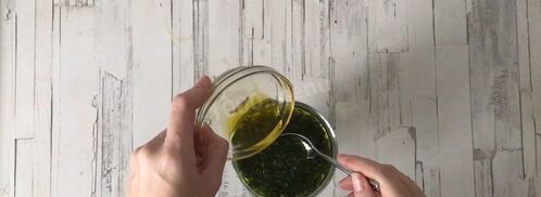 мятный соус. Шаг 5