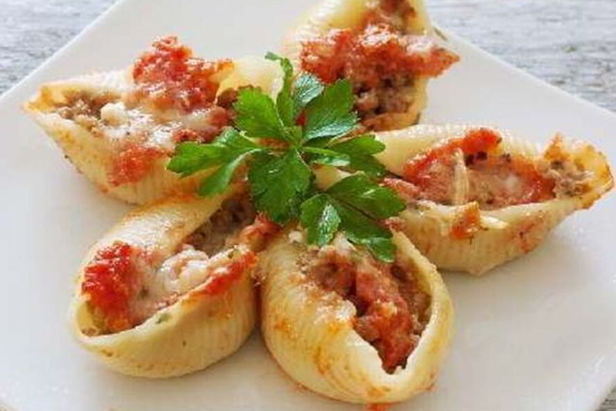 Рецепт пасты морское дно