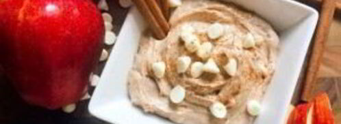 сливочный соус-дип с корицей для фруктов. Шаг 3