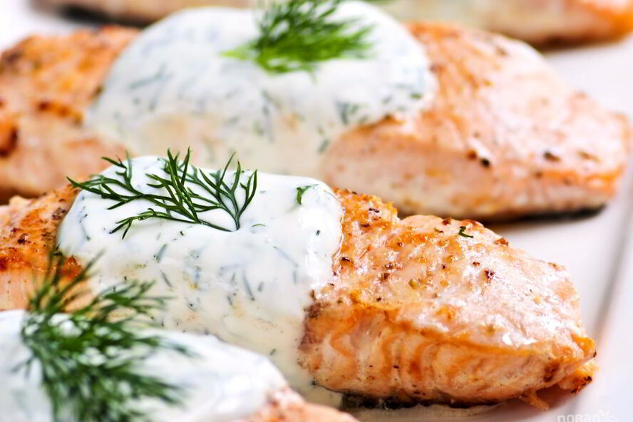 Рецепт соуса для лосося