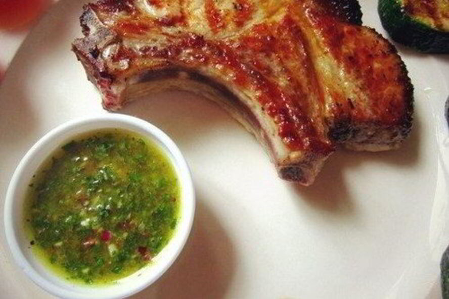 Рецепт соуса для жареного мяса чимичурри