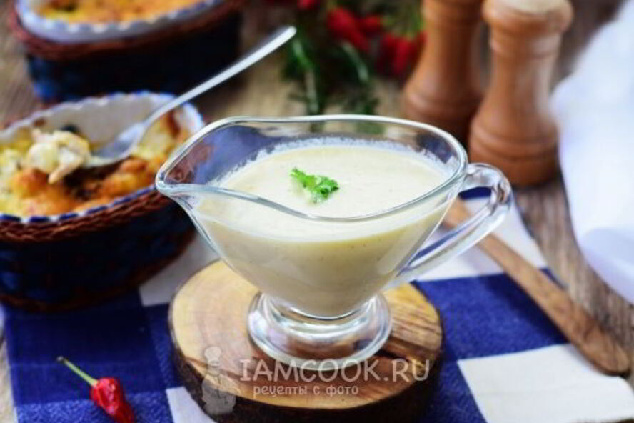 Рецепт соуса для жульена