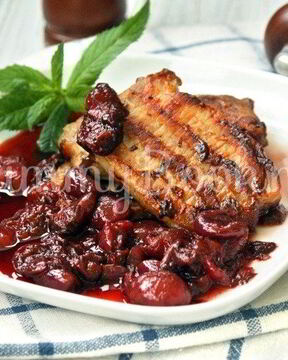 Соус из черешни