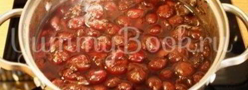 соус из черешни. Шаг 4