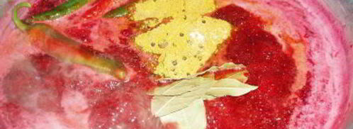 соус из красной смородины восточные мотивы. Шаг 5