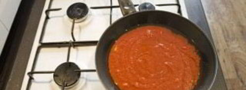 соус из моцареллы. Шаг 2