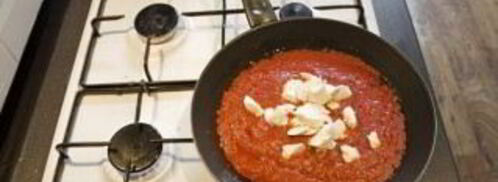 соус из моцареллы. Шаг 3