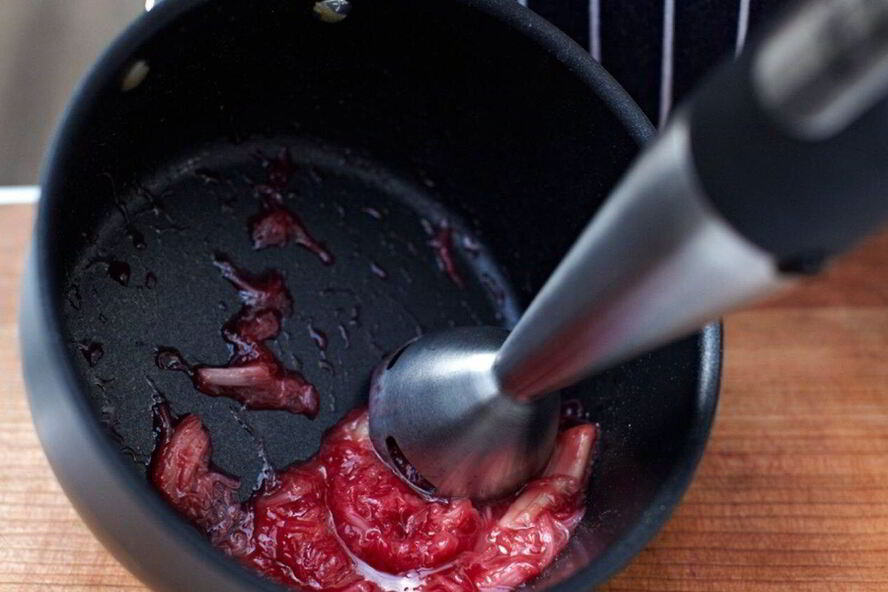 Рецепт соуса из ревеня к утке и мясу