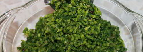 песто из черемши. Шаг 2