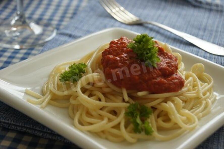 Рецепт соуса с помидорами болгарским перцем и чесноком