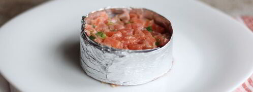 тартар из лосося. Шаг 5