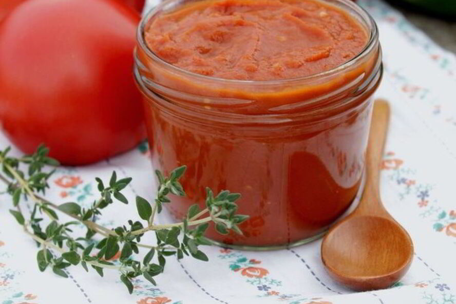 Рецепт томатного соуса из запеченных овощей