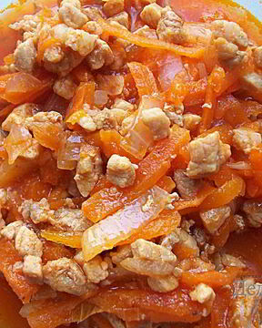 Томатный соус с мясом