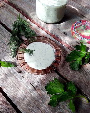 Заправка для салатов Зеленая