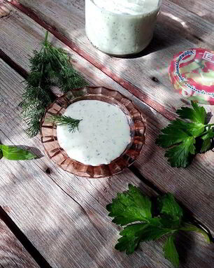 Заправка для салатов Зеленая