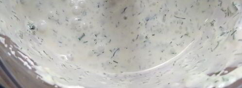 заправка для салатов зеленая. Шаг 5