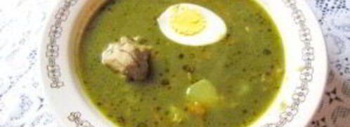 борщ из щавеля консервированного. Шаг 4