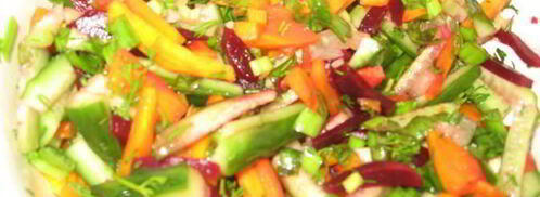 борщ холодный с креветками. Шаг 10