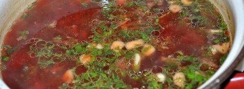 борщ легкий без зажарки. Шаг 9