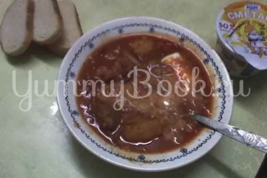 Рецепт борща по упрощенной схеме