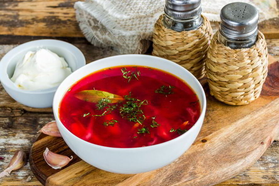 Рецепт борща постного