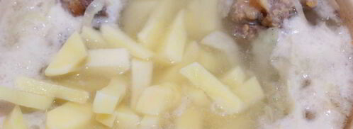 борщ с бараниной. Шаг 6