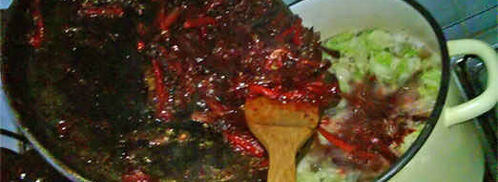 борщ с бычками и фасолью. Шаг 38