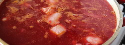 борщ с фасолью. Шаг 8