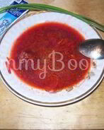 Борщ с говядиной