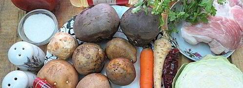 борщ с карамелизированной свеклой. Шаг 3