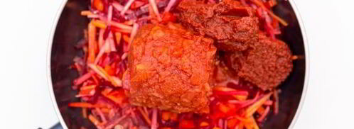 борщ с консервированной фасолью. Шаг 6