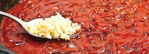 борщ с помидорами. Шаг 8