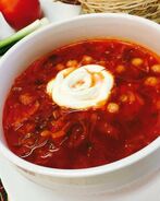 Борщ с репой и нутом