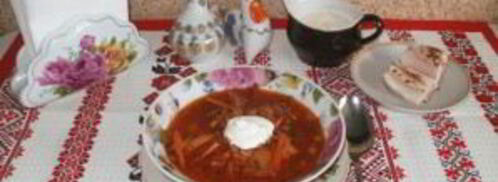 борщ с салом. Шаг 7