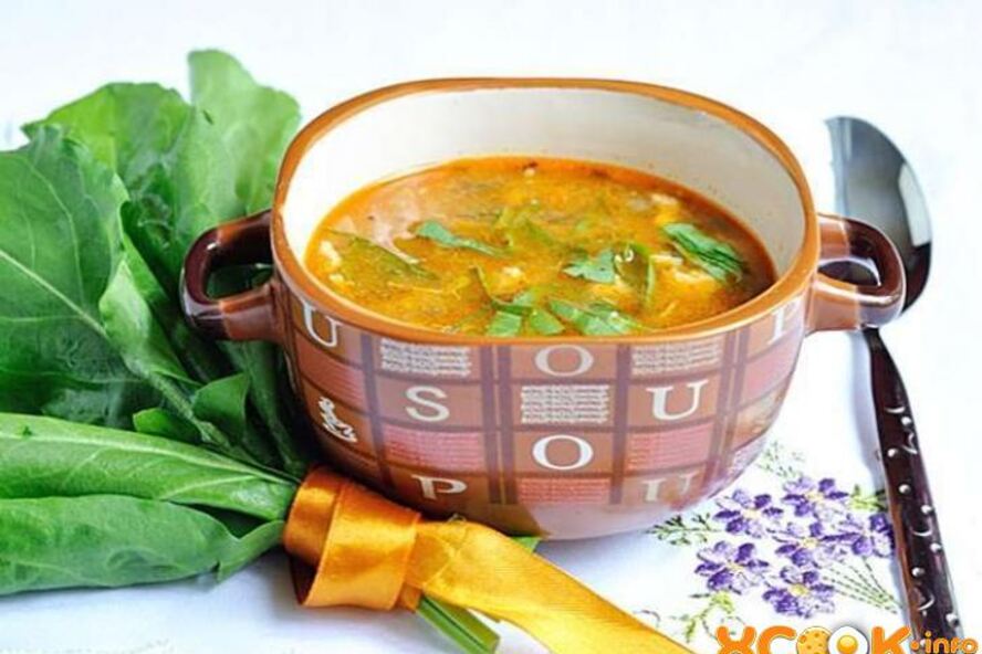 Рецепт борща с яйцом и со щавелем