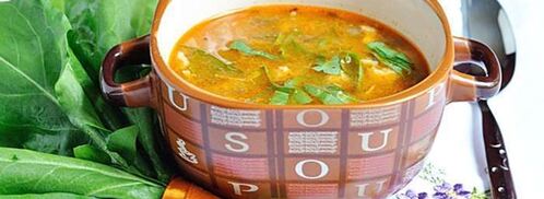 борщ с яйцом и со щавелем. Шаг 7