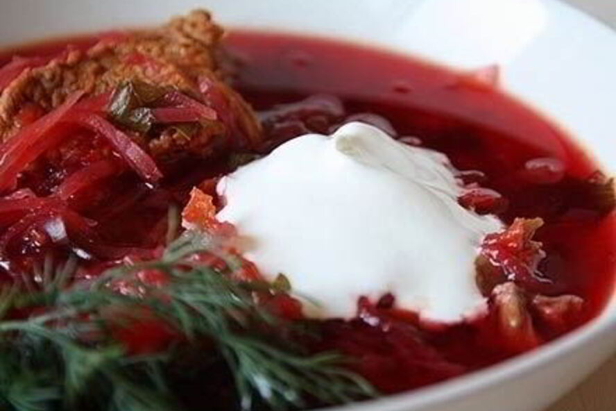 Рецепт борща сельского