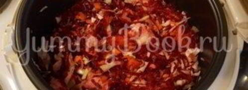 борщ в мультиварке. Шаг 3