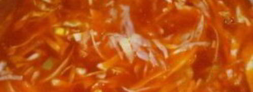 борщ вегетарианский с фасолью. Шаг 7