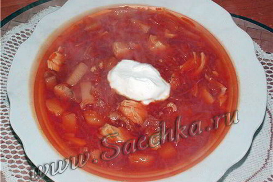Рецепт борщика