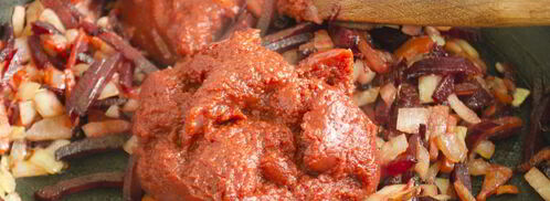 красный украинский борщ со свеклой. Шаг 10