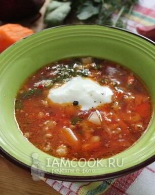 Кубанский борщ