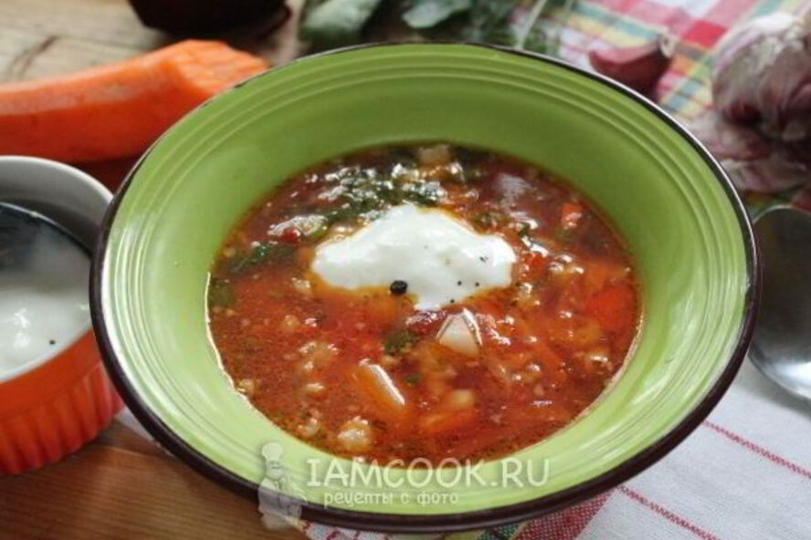 Рецепт кубанского борща