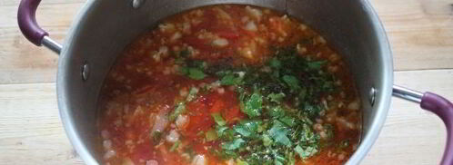 кубанский борщ. Шаг 12